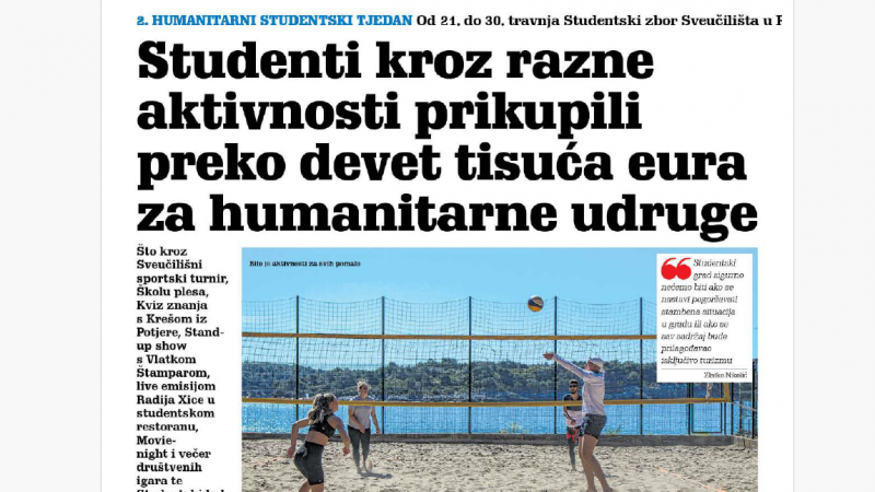 Intervju s predsjednikom Studentskog...