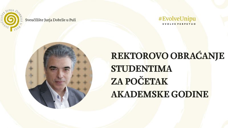 Rektorovo obraćanje studentima za...