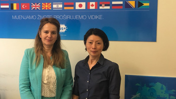 Mrs. Miyuki Arai from Saint...