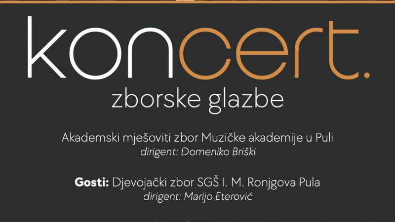 Koncert zborske glazbe